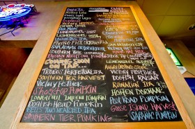 Appetites on Main, Beer List — Nina Lea Photo