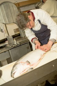 Fishmonger Mike, Swarthmore Co-op – Nina Lea Photography