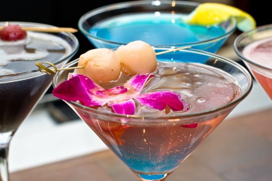 Cocktails, Azie on Main