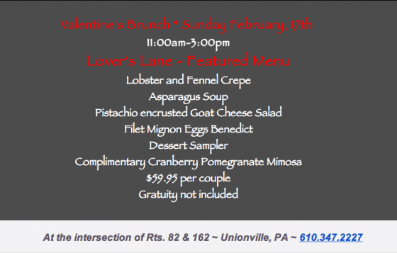 Catherine'sBrunchValentine