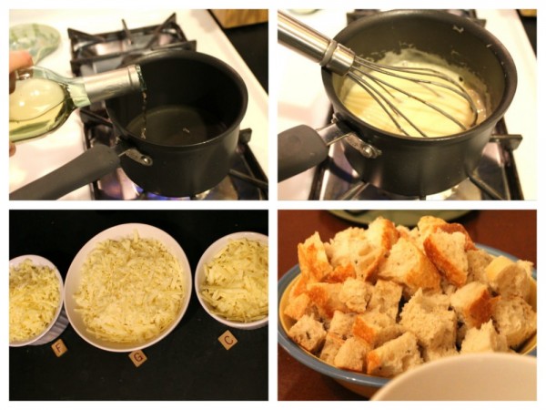 Wine & Cheese Fondue, Step-By-Step
