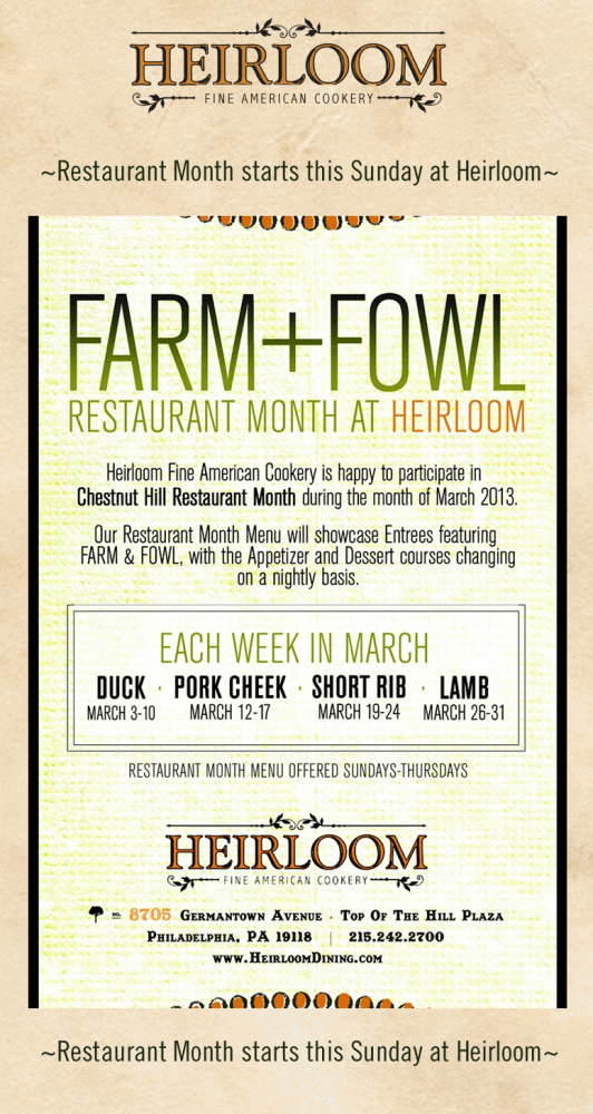 HeirloomRestaurantMonth2013