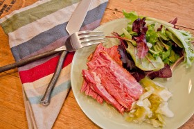 Whiskey Glazed Corned Beef, Finished Product