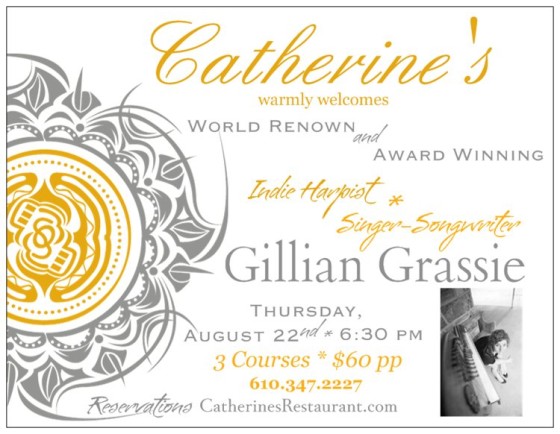 Catherine's harpist