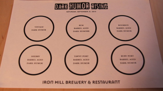 Sampling Sheet, Dark Humor