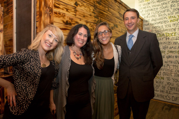 Dish's Amy, Ronna, Angela with Commissioner Ryan A. Costello