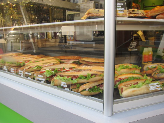 Sandwiches in Paris