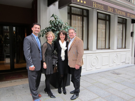 Dan & Dorothy with son Anthony & his fiancée Sarah