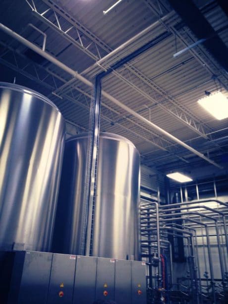Victory Beer Parksburg Tanks