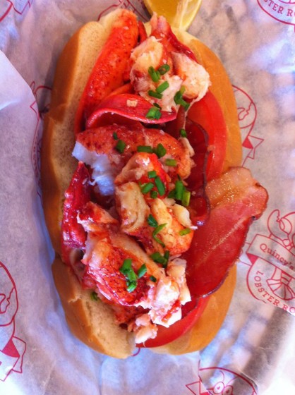 BLT Lobster Roll - Courtesy of Quincy's Original