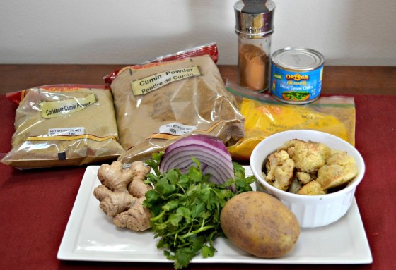 Aloo Gobi ingredients