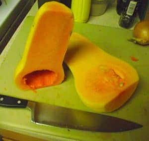 Butternut Squash Prep
