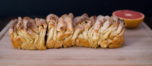 Grapefruit Pullapart Bread