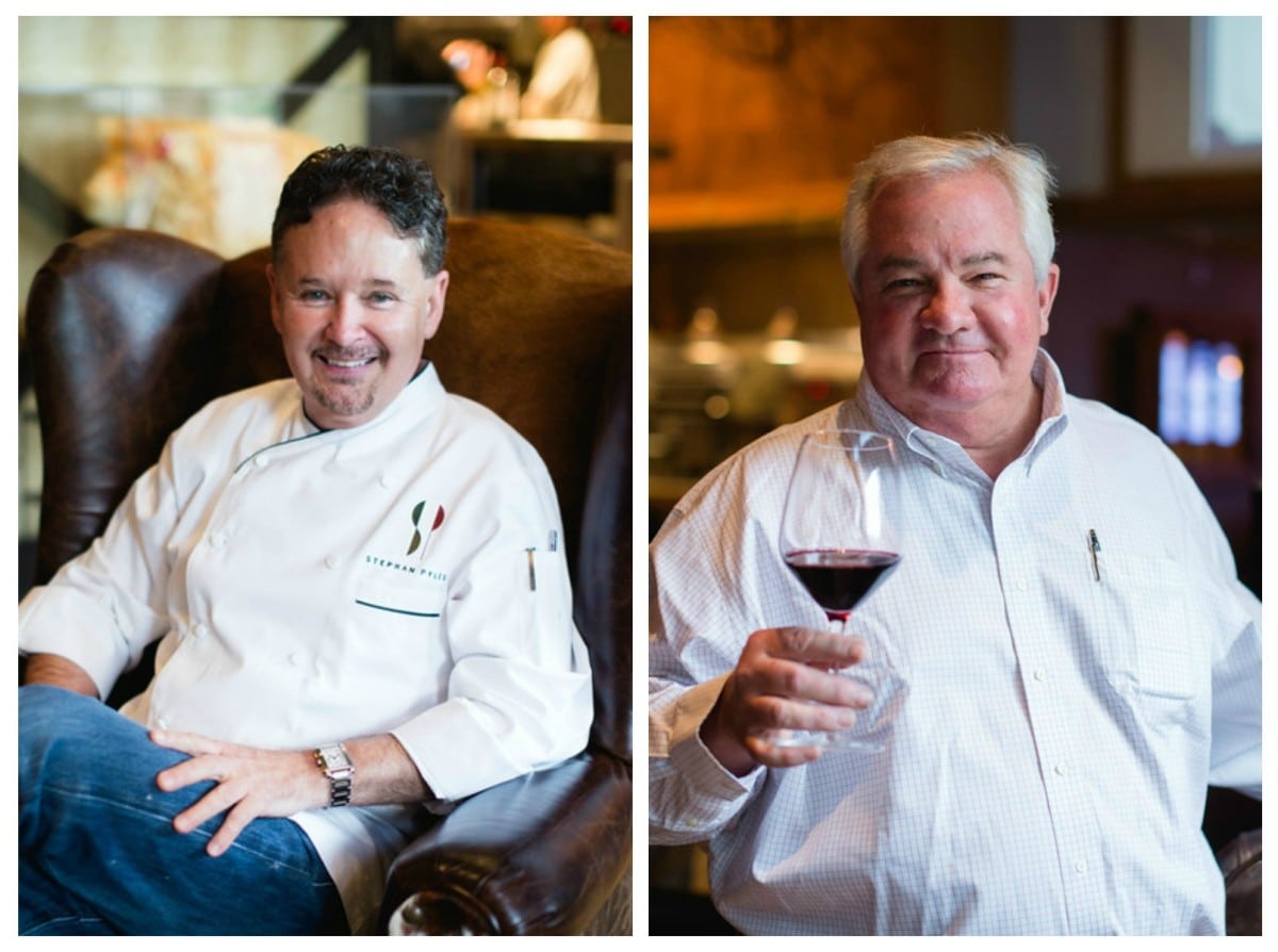 Chef Stephan Pyles, Winemaker Hank Wetzel
