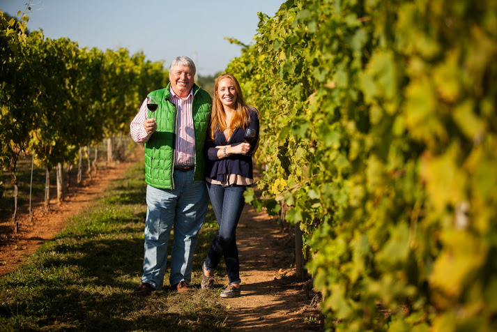 Gino and Carley of Penns Woods Winery