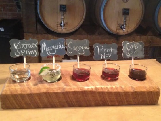 The Barrel Wine Cocktail Flight