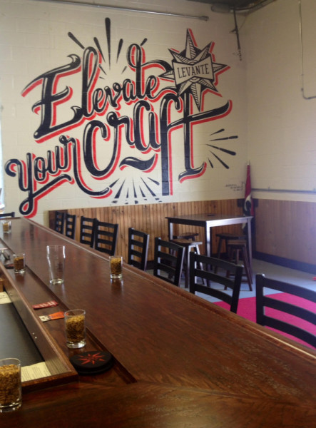 Levante Brewing Company Bar