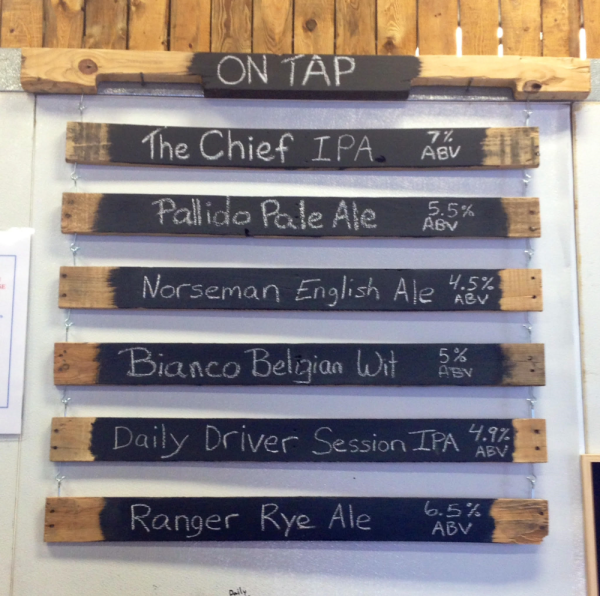 Levante Brewing Company Beers