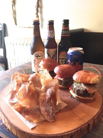 Lotus Farm to Table Burger and Brew Special