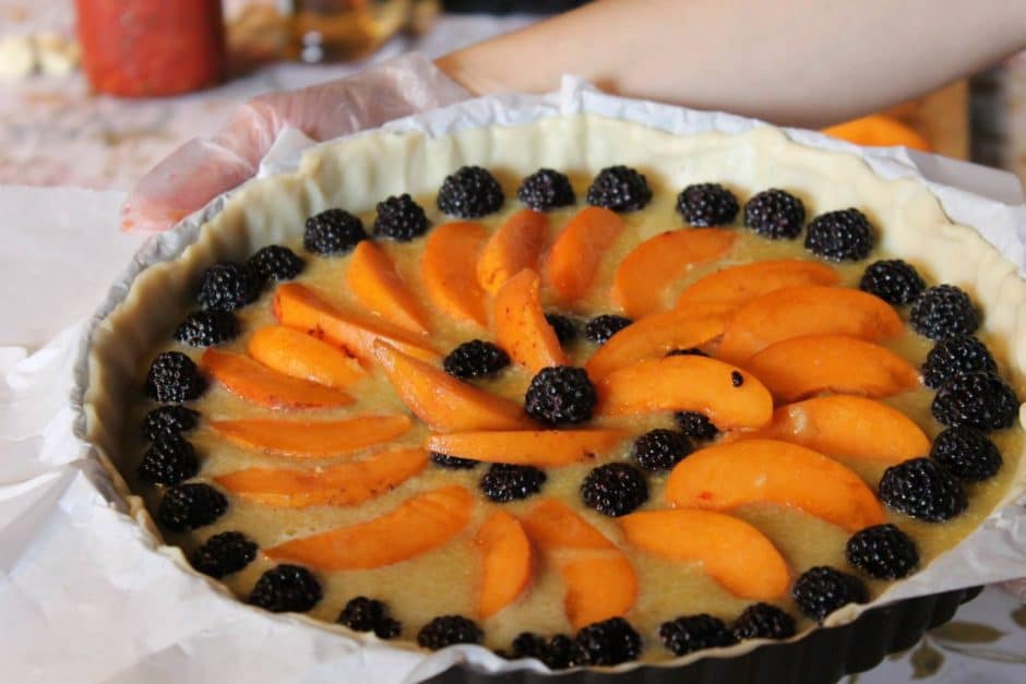 Weaver's Orchard fruit tart