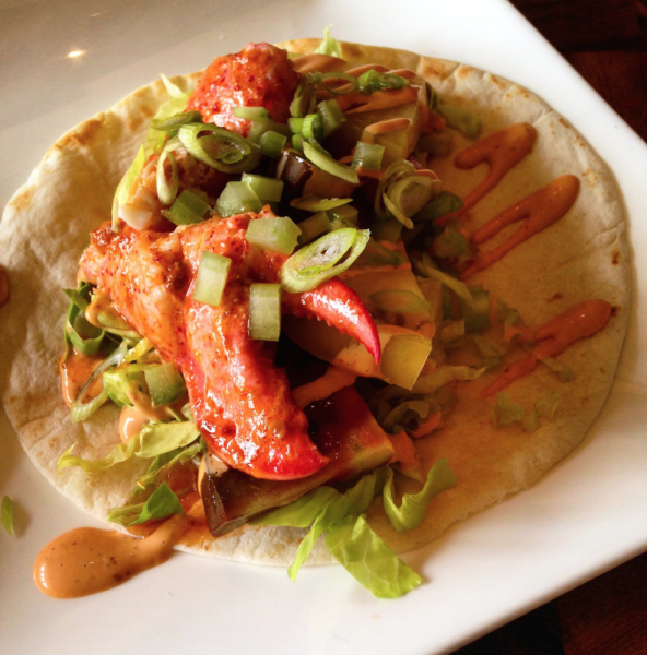 Union Taco lobster roll taco