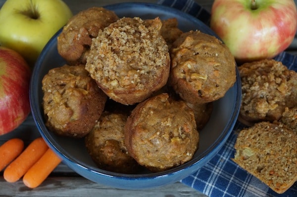 Apple Carrot Muffins