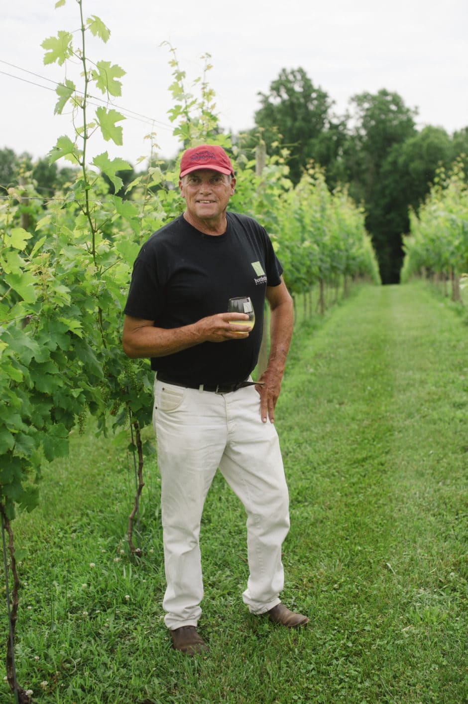 Borderland Vineyard Owner Kurt Kalb