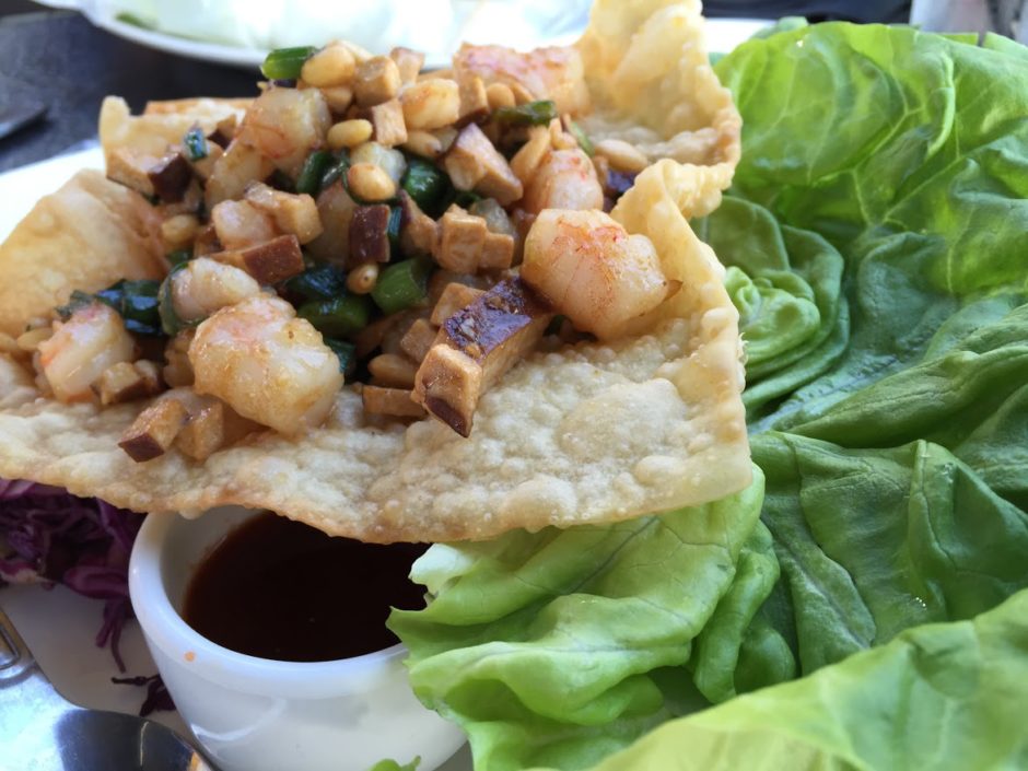 Shrimp and Tofu Lettuce Wraps The Yard House