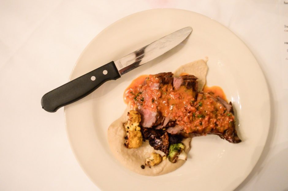 The Gables Wine Dinner Angus Strip