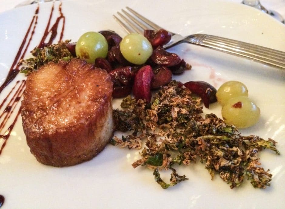 The Gables Wine Dinner Scallop 1