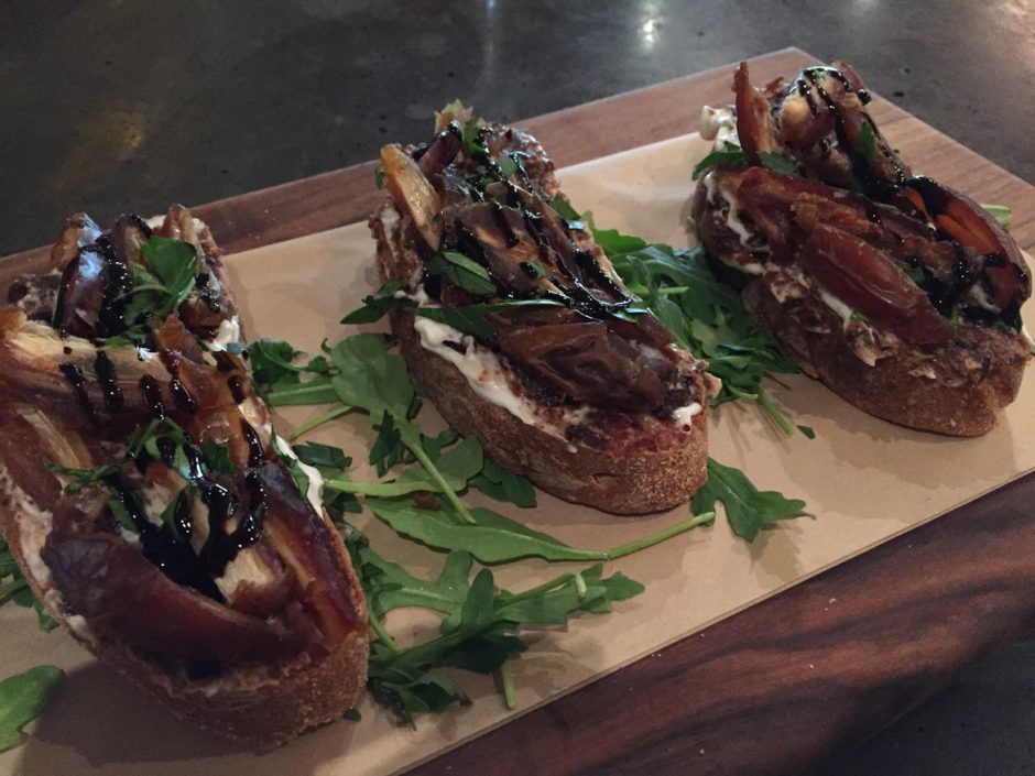 Wine Gallery Fig and Goat Cheese Bruschetta