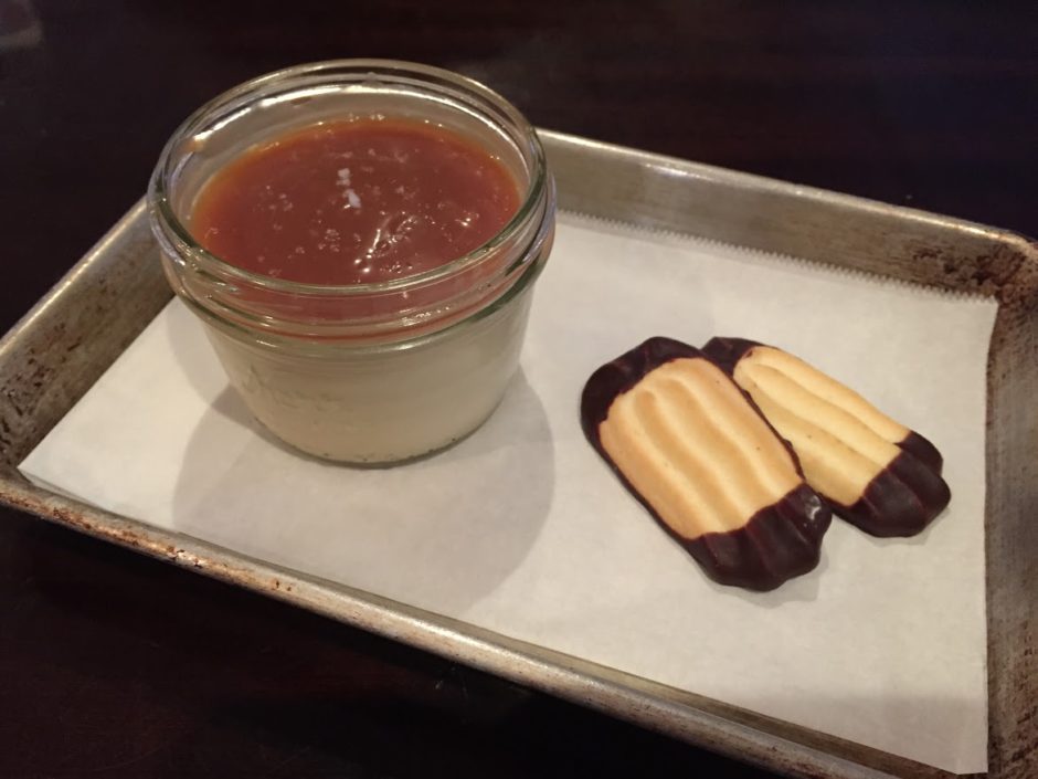 the crow bar and kitchen pot de creme