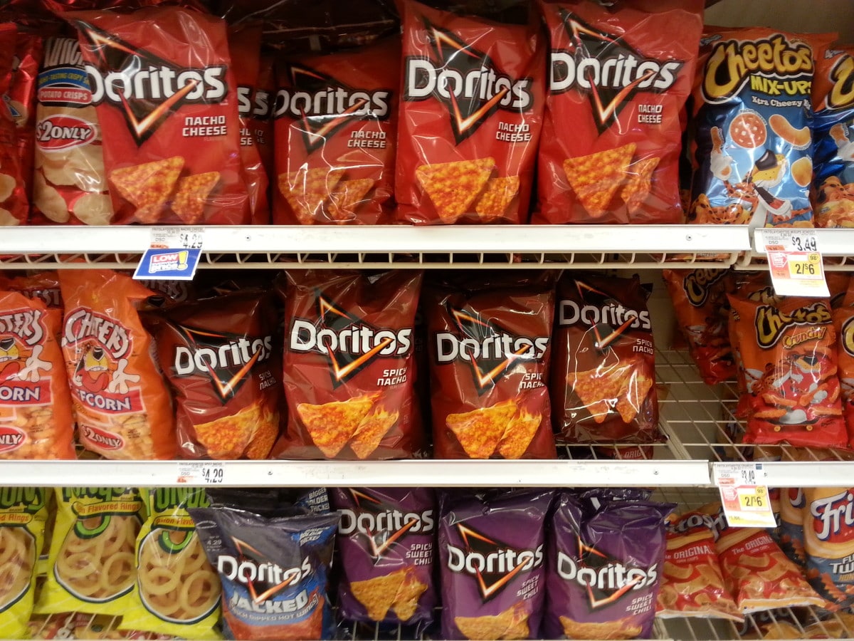 Doritos, in Grocery Aisle