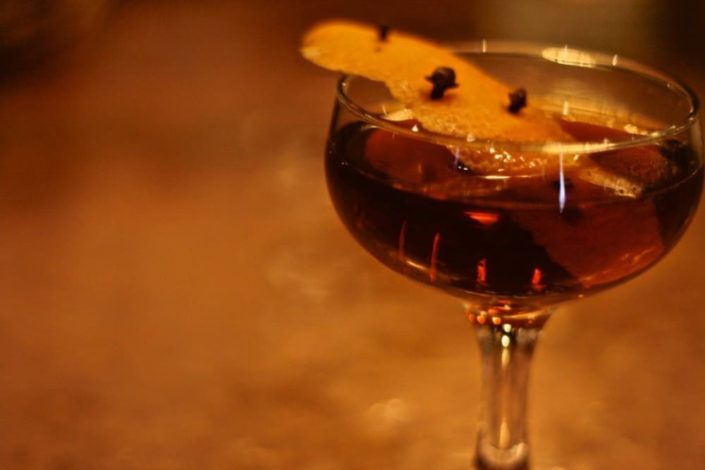 Bourbon Holiday Cocktail