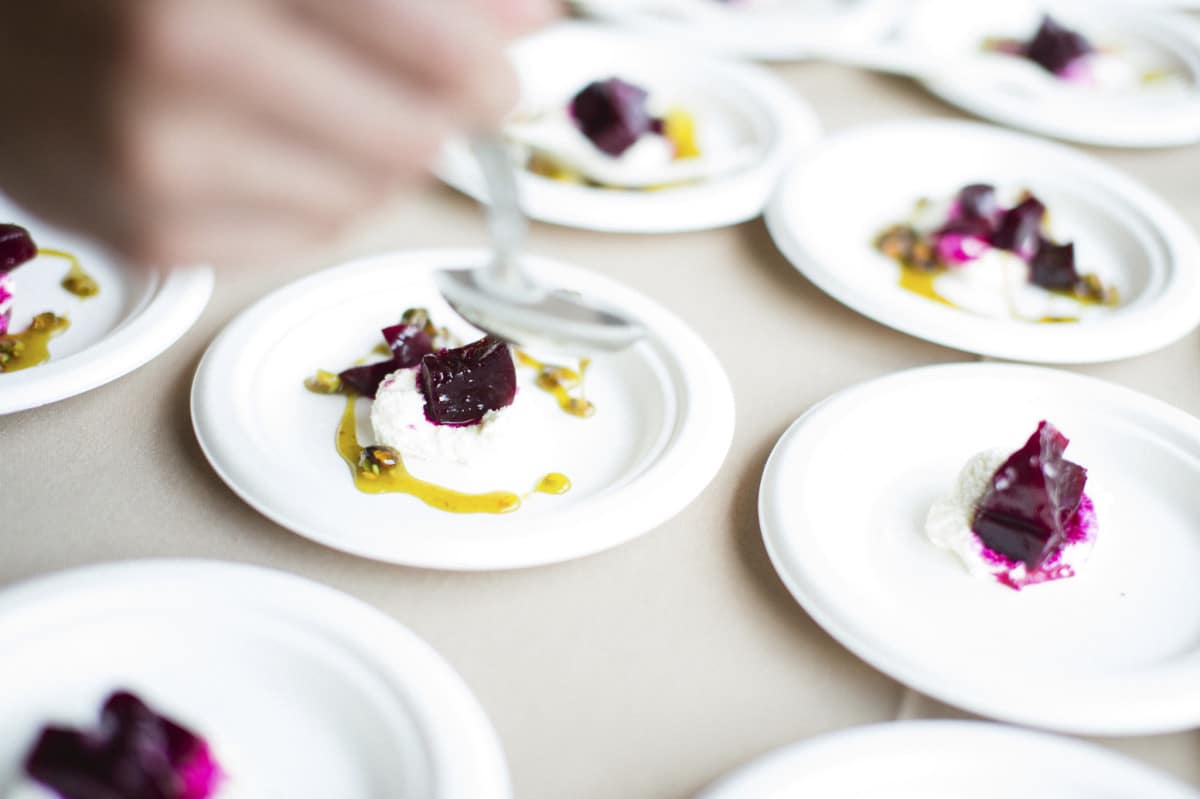 Beet Tasting Dish, Heritage Farm Fare