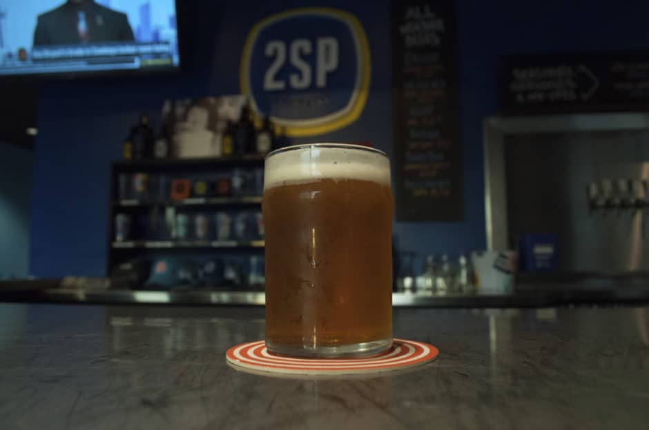 2SP Sign and Beer