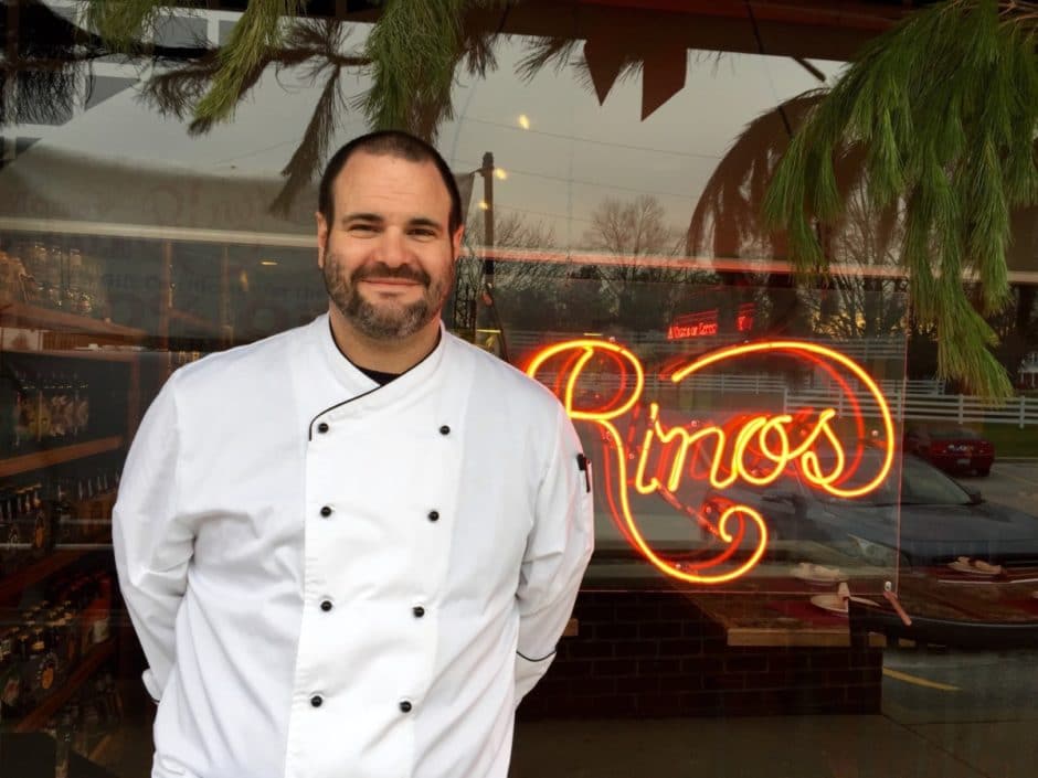 Chef Matt Florentine at Rino's