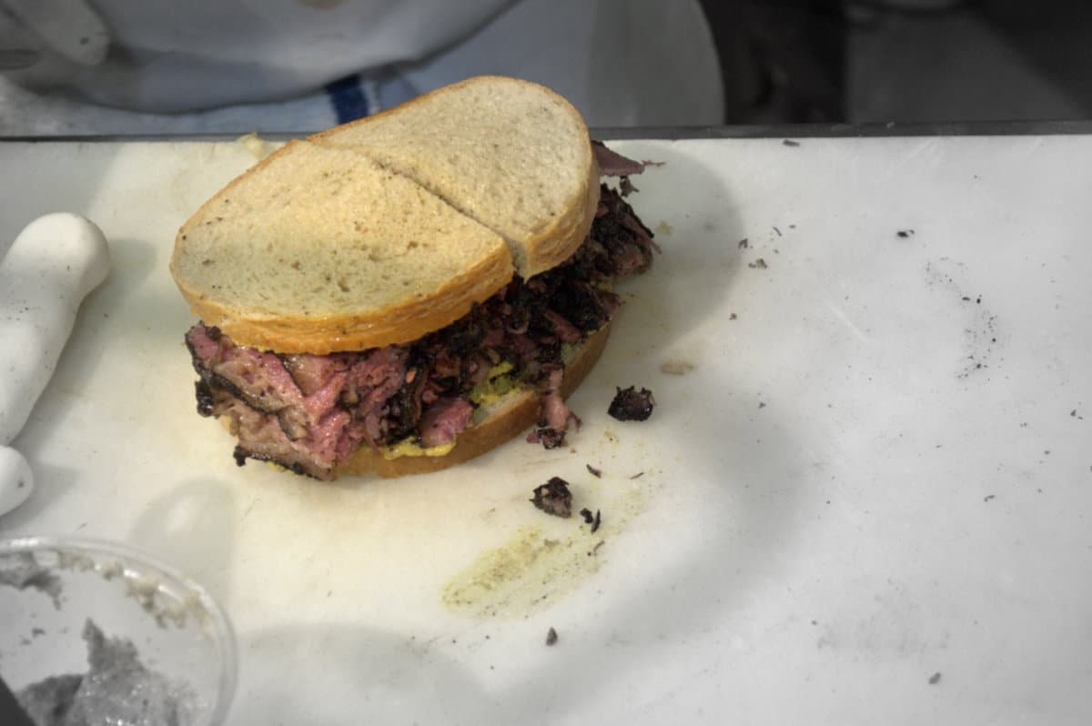 Hershels East Side Deli Reuben Sandwich