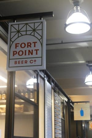 Fort Point Beer Company Sign