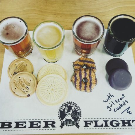 320 Market Cafe Girl Scout Cookie Beer Flight