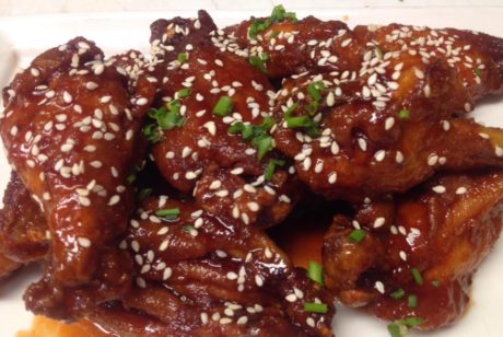 Brick and Brew Thai Basil Sweet Chili Wings