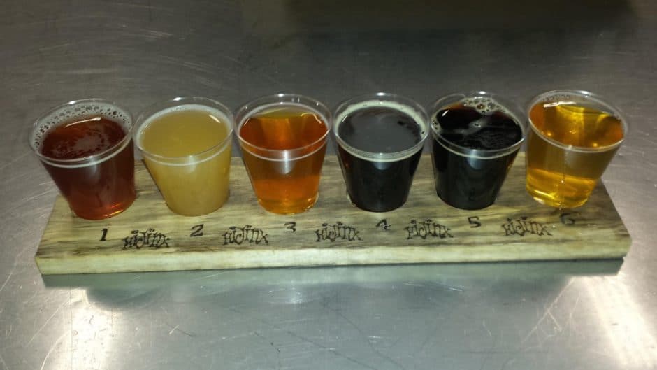 HiJinx Brewing Company Beer Flight