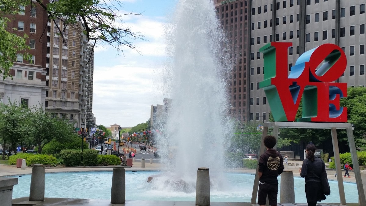 Love Park JFK Plaza Philadelphia