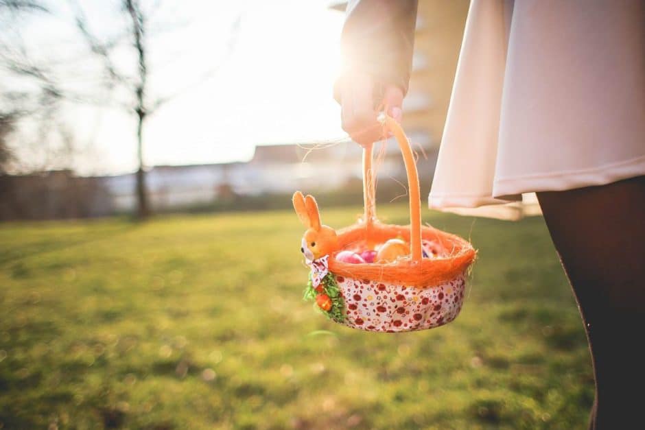 Easter basket photo