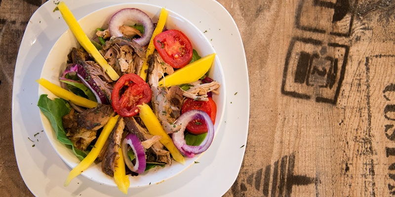 Filet of Soul Pulled Pork Salad