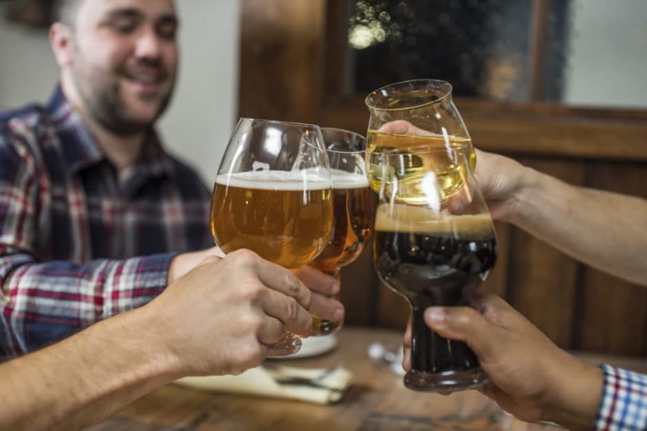 Beer, toast, cheers