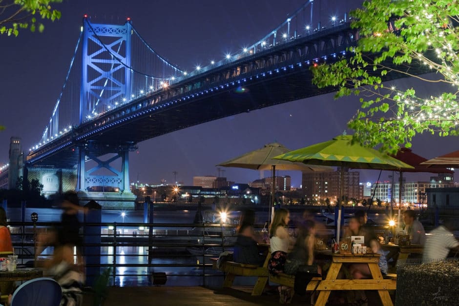 Morgans Pier at Night