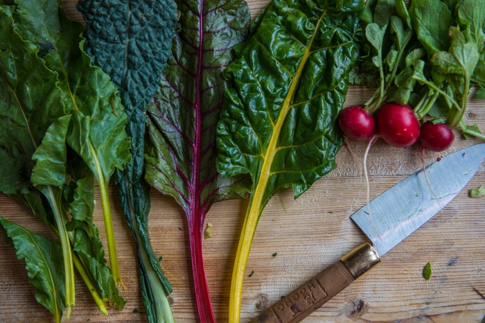 Greens Swiss chard