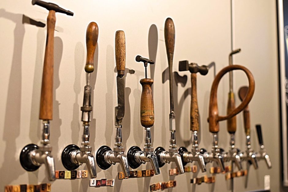 Kennett Brewing Company tap pulls