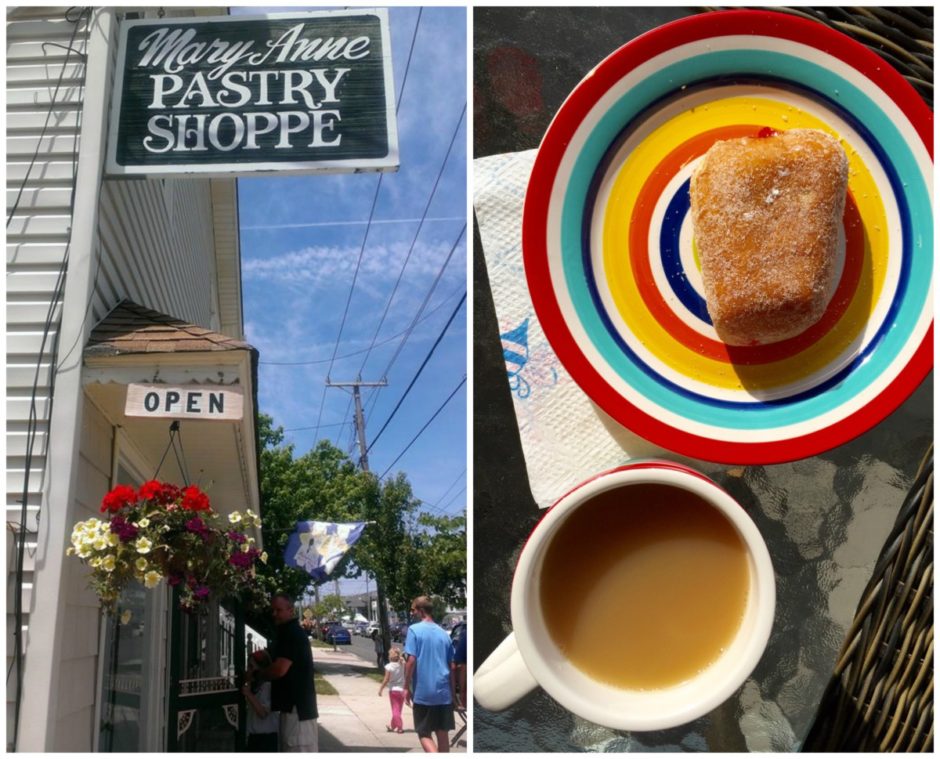 Sea Isle Mary Anne Pastry Shoppe collage